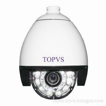 Megapixel HD IP IR PTZ Camera, Supports Dual Stream and Smartphone View